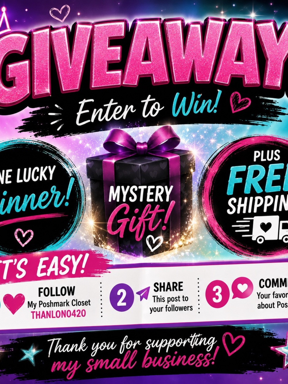 Mystery Gift Giveaway